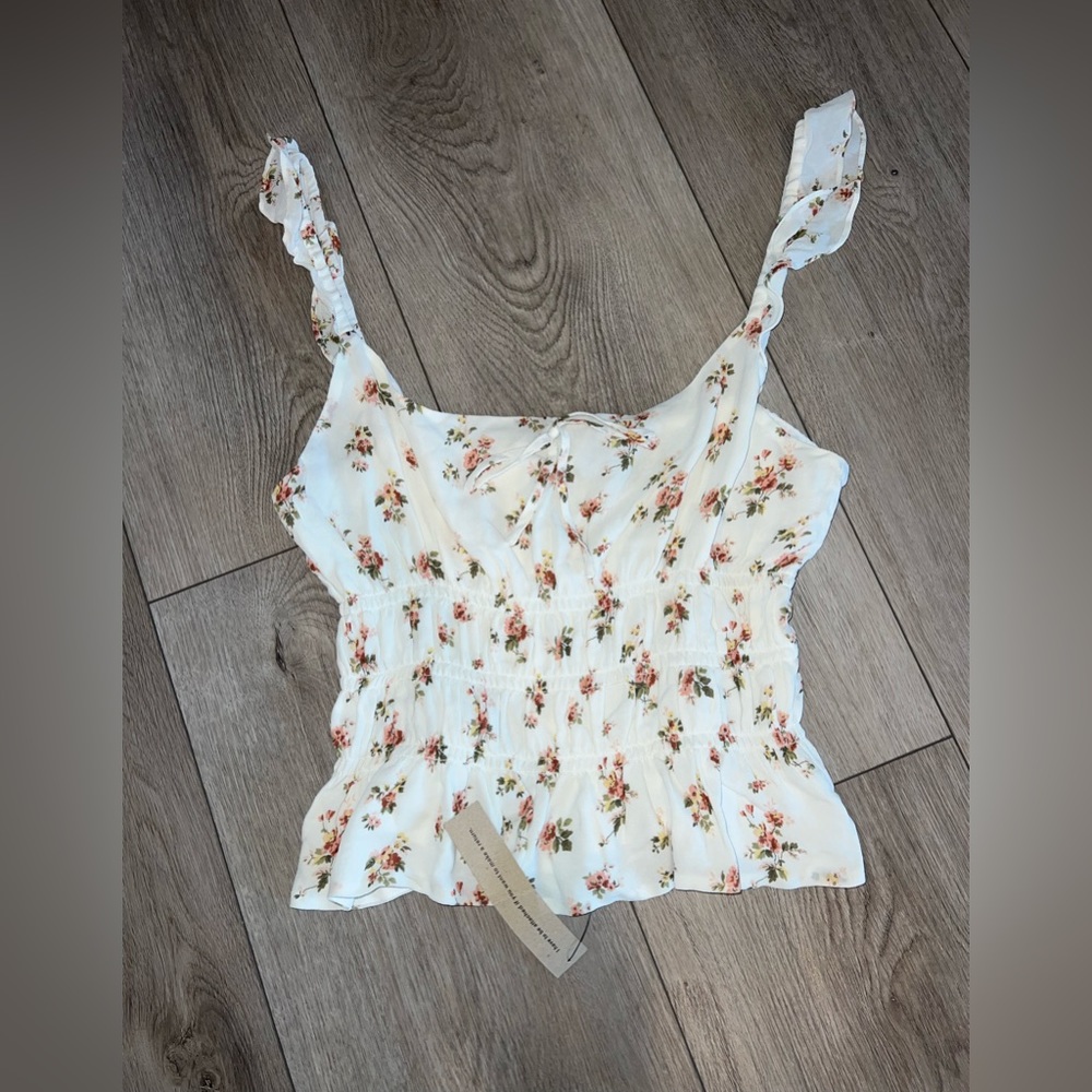 Reformation Floral Ruffle Tank - Picture 10 of 10